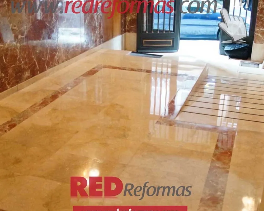 Solado de mármol pulido — Red Reformas
